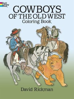Cowboys of the Old West Coloring Book - Rickman, David