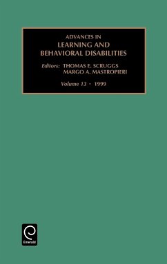 Advances in Learning and Behavioural Disabilities - Scruggs, T.E. / Mastropieri, M.A. (eds.)