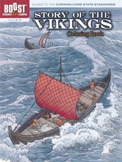 Story of the Vikings Coloring Book - Smith, A. G.