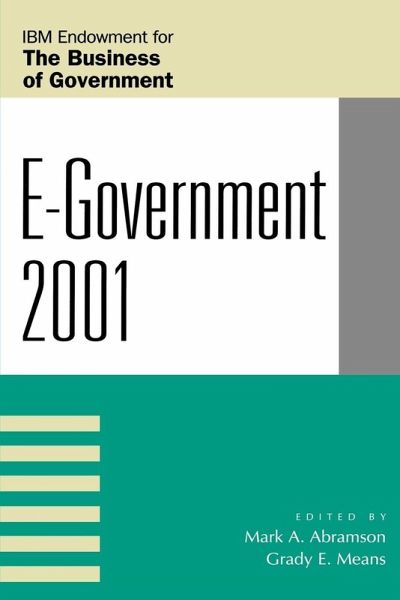 E-Government 2001 E-Government 2001