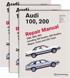 Audi 100, 200 Repair Manual--1989-1991: Including 100 Quattro, 200 Quattro, Wagon, Turbo and 20-Valve Models - Audi of America