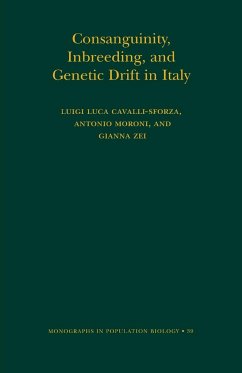 Consanguinity, Inbreeding, and Genetic Drift in Italy (MPB-39) - Cavalli-Sforza, L L; Moroni, Antonio; Zei, Gianna