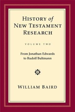 History of NT Research Vol 2 - Baird, William