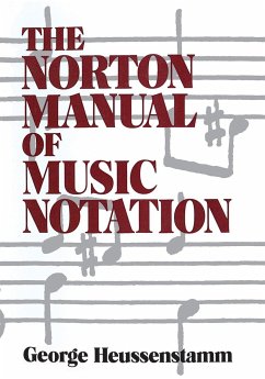 Norton Manual of Music Notation - Heussenstamm, George