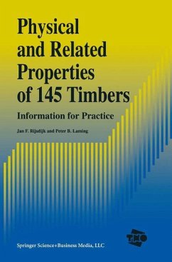 Physical and Related Properties of 145 Timbers - Rijsdijk, J. F.;Laming, P. B.