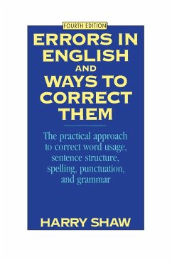 Errors in English and Ways to Correct Them - Shaw, Harry