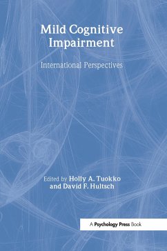 Mild Cognitive Impairment - Hultsch, David / Tuokko, Holly
