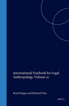 International Yearbook for Legal Anthropology, Volume 12