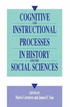 Cognitive and Instructional Processes in History and the Social Sciences