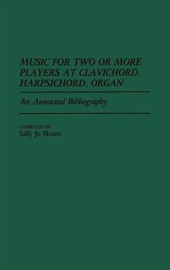 Music for Two or More Players at Clavichord, Harpsichord, Organ - Sloane, Sally