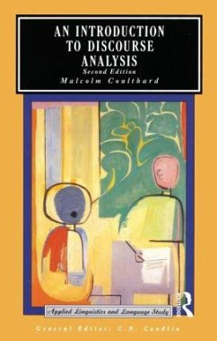 An Introduction to Discourse Analysis - Coulthard, Malcolm