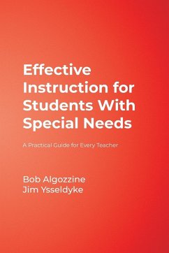 Effective Instruction for Students With Special Needs - Algozzine, Bob; Ysseldyke, Jim