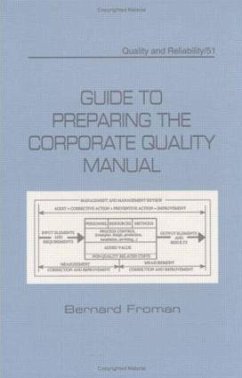 Guide to Preparing the Corporate Quality Manual - Bernard Froman