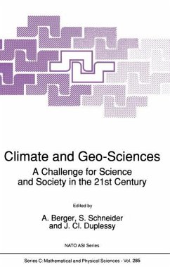 Climate and Geo-Sciences - Berger, A.L. / Schneider, S. / Duplessy, J.Cl. (Hgg.)