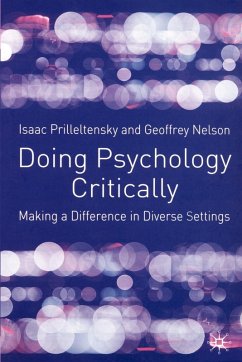 Cover Doing Psychology Critically