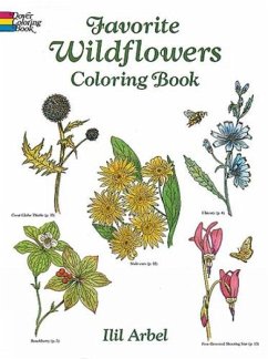 Favorite Wildflowers Coloring Book - Arbel, Ilil