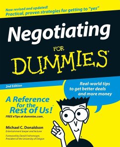 Cover Negotiating for Dummies