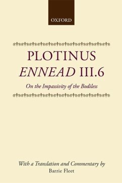 Ennead III.6 - Plotinus; Fleet, Barrie