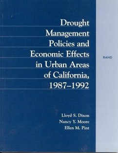 Drought Management Policies and Economic Effects in Urban Areas of California, 1987-1992 - Dixon, L.; Moore, N.; Pint, E.