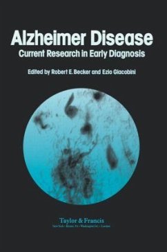 Alzheimer's Disease - Becker, Robert (ed.)