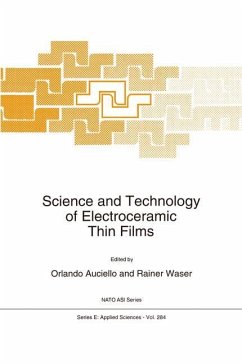Science and Technology of Electroceramic Thin Films - Auciello, O. / Waser, Rainer (Hgg.)