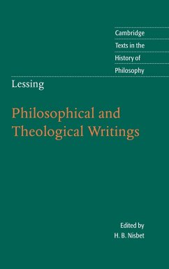 Philosophical and Theological Writings - Lessing, Gotthold Ephraim