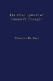 The Development of Husserl¿s Thought