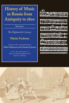 History of Music in Russia from Antiquity to 1800, Vol. 2 - Findeizen, Nikolai