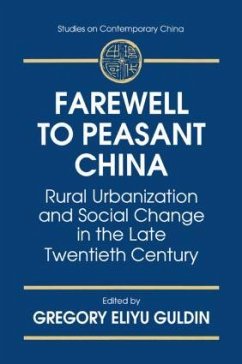 Farewell to Peasant China - Guldin, Gregory Eliyu