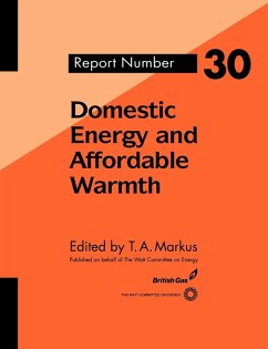 Cover Domestic Energy and Affordable Warmth