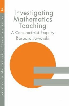 Investigating Mathematics Teaching - Jaworski, Barbara