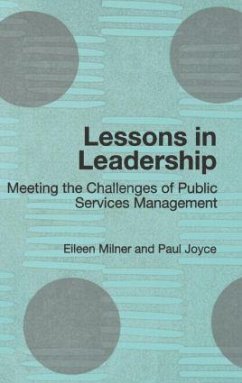 Lessons in Leadership - Milner, Eileen; Joyce, Paul