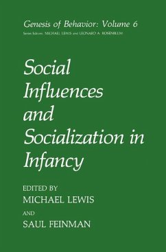 Social Influences and Socialization in Infancy - Feinman, S. / Lewis, Michael (Hgg.)