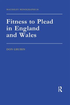 Fitness To Plead In England And Wales - Grubin, Donald