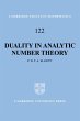 Duality in Analytic Number Theory - Bild 1