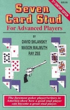 Seven Card Stud - Sklansky, David; Zee, Ray; Malmuth, Mason