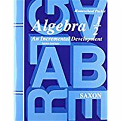 Saxon Algebra 1/2 Answer Key & Tests Third Edition - Saxon