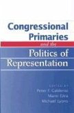 Congressional Primaries and the Politics of Representatiion