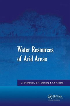 Water Resources of Arid Areas Cover Water Resources of Arid Areas