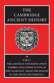 The Cambridge Ancient History - Boardman, John / Edwards, I. E. S. / Sollberger, E. / Hammond, N. G. L. (eds.)