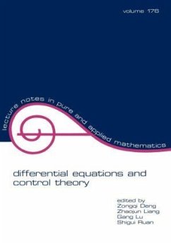 Differential Equations and Control Theory - Deng, Deng; Deng, Z.; Teng, Tsung-Chi