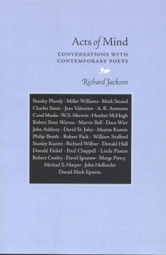 Acts of Mind: Conversations with Contemporary Poets - Jackson, Richard