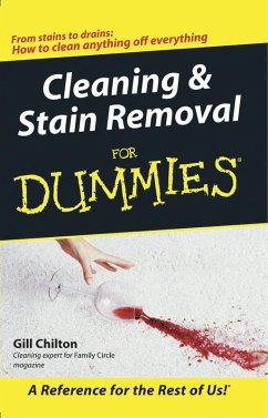 Cleaning and Stain Removal for Dummies - Chilton, Gill