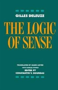 The Logic of Sense - Deleuze, Gilles