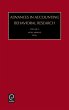 Advances in Accounting Behavioral... - Bild 1
