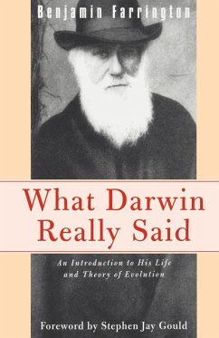 What Darwin Really Said - Farrington, Benjamin