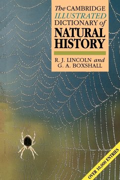 The Cambridge Illustrated Dictionary of Natural History - Lincoln, R. J.; Boxshall, G. A.