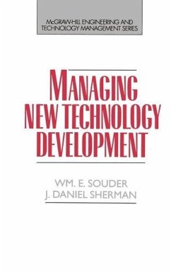 Managing New Technology Development - Souder, William E; Sherman, J Daniel