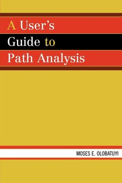 Cover User's Guide to Path Analysis