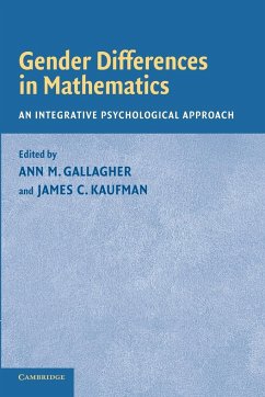 Gender Differences in Mathematics - Gallagher, Ann M. / Kaufman, James C. (eds.)